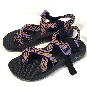 Chaco Sandals Z Cloud 2 Adjustable Strap Purple Orange Women Sz 9
